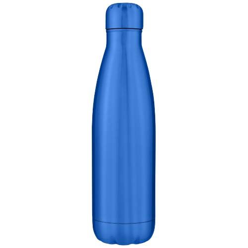 azulón Botella de acero inoxidable con aislamiento al vacío de 500 ml