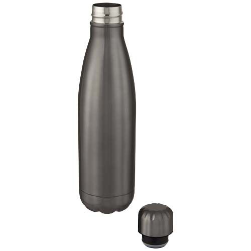 titanio Botella de acero inoxidable con aislamiento al vacío de 500 ml