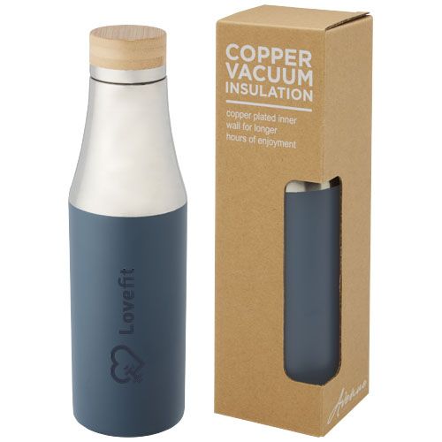 Botella de acero inoxidable con aislamiento al vacío de cobre de 540 ml 