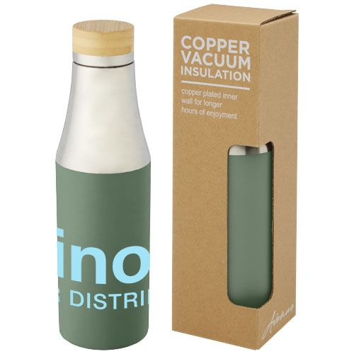 Botella de acero inoxidable con aislamiento al vacío de cobre de 540 ml 