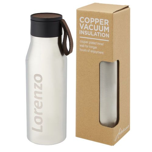 Botella de acero inoxidable con aislamiento al vacío de cobre de 500 ml  