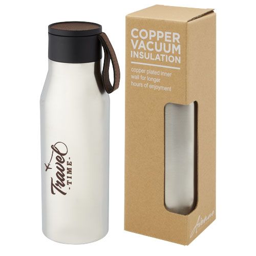 Botella de acero inoxidable con aislamiento al vacío de cobre de 500 ml  