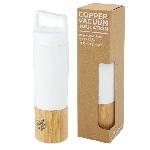 Botella de acero inoxidable con aislamiento al vacío de cobre de 540 ml con 