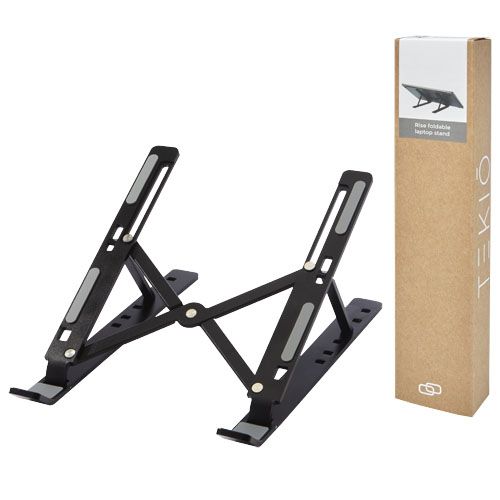 black Soporte para portátil plegable