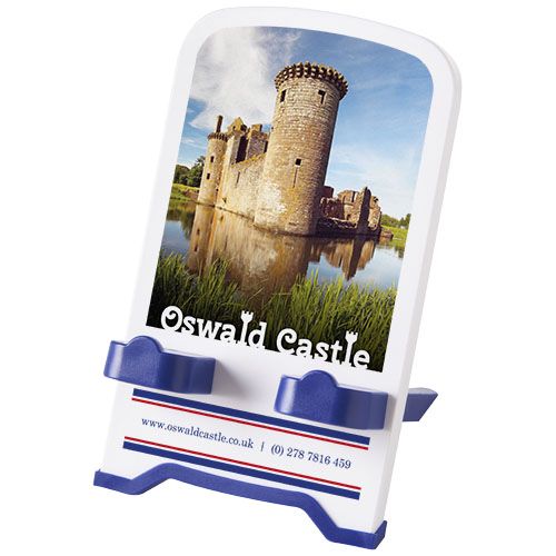 azul/blanco Soporte para teléfono