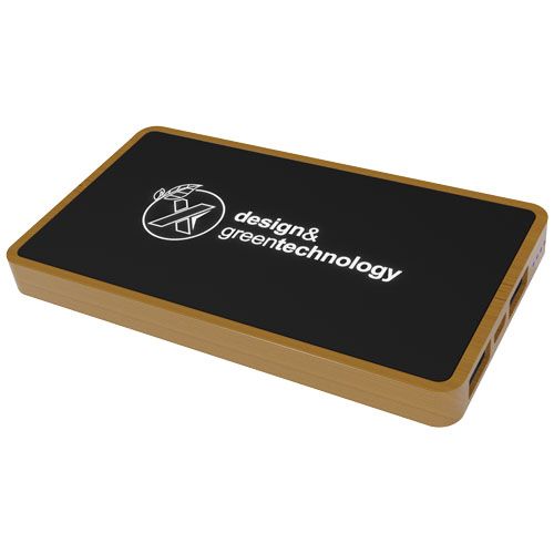 madera/negro SCX.design Batería externa de madera de 5000 mAh P35