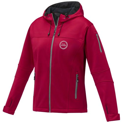 red Chaqueta softshell para mujer