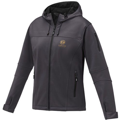 gris tormenta Chaqueta softshell para mujer