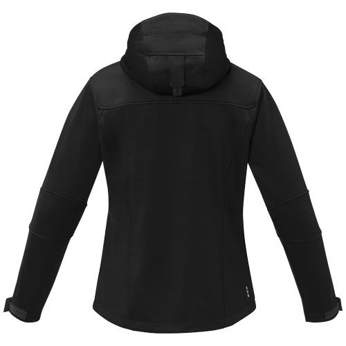 black Chaqueta softshell para mujer