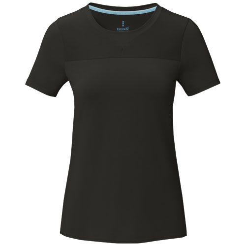 black Camiseta Cool fit de manga corta para mujer en GRS reciclado