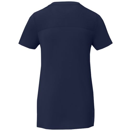azul marino Camiseta Cool fit de manga corta para mujer en GRS reciclado