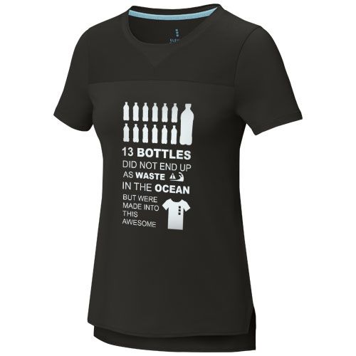 CAMISETA COOL FIT DE MANGA CORTA PARA MUJER EN GRS RECICLADO DE 160 G/M² BORAX