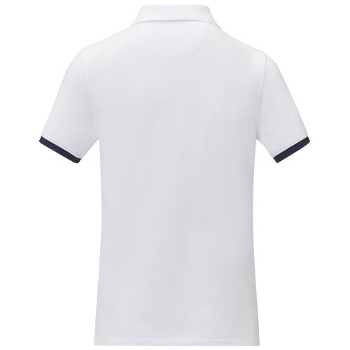 Polo de manga corta de dos tonos para mujer 