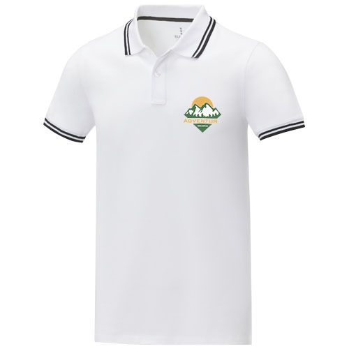 Polo tipping Amarago manches courtes homme - 2