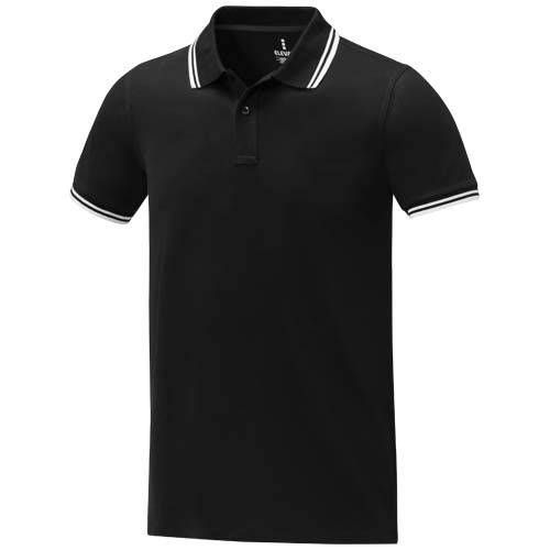 Polo de manga corta con ribete para hombre de 200 g/m² Amarago