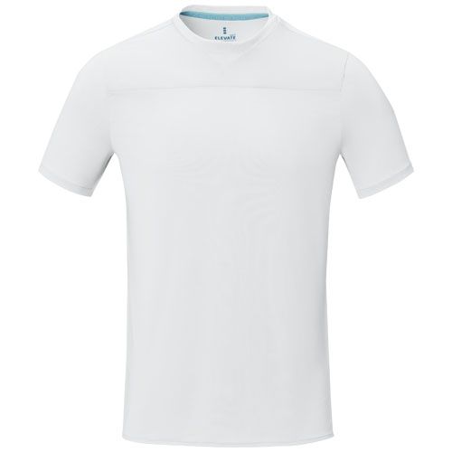 white Camiseta Cool fit de manga corta para hombre en GRS reciclado de 160 g/m²
