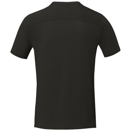 black Camiseta Cool fit de manga corta para hombre en GRS reciclado de 160 g/m² Borax