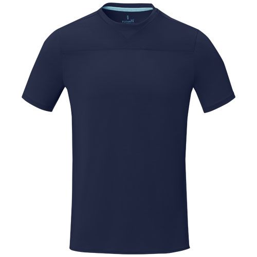 azul marino Camiseta Cool fit de manga corta para hombre en GRS reciclado de 160 g/m²