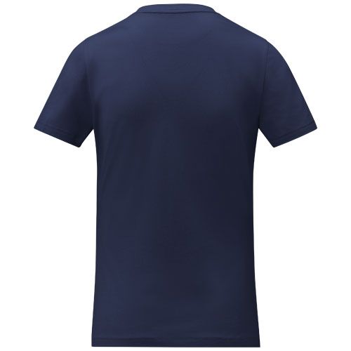 Camiseta de manga corta y cuello en V para mujer 