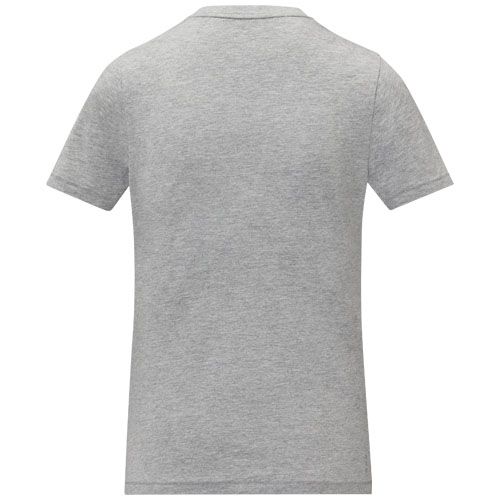 Camiseta de manga corta y cuello en V para mujer 