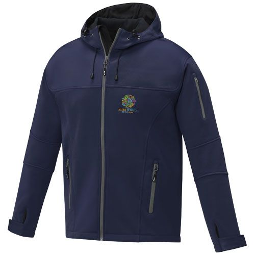 azul marino Chaqueta softshell para hombre