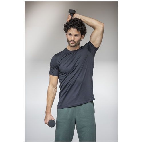 white Camiseta Cool fit de manga corta para hombre de 105 g/m² Kratos