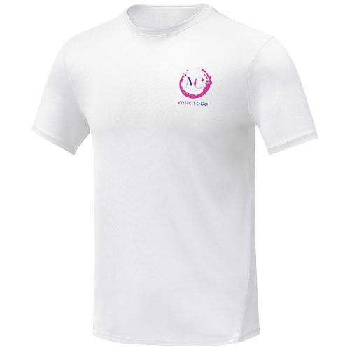 white Camiseta Cool fit de manga corta para hombre de 105 g/m² Kratos