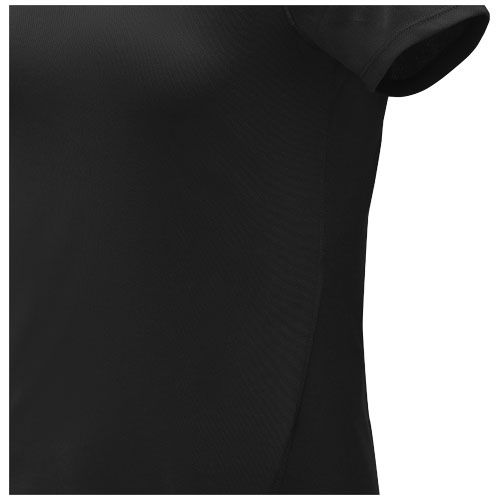 black Camiseta Cool fit de manga corta para mujer de 105 g/m² Kratos