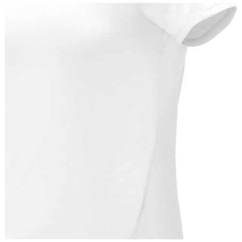 white Camiseta Cool fit de manga corta para mujer de 105 g/m² Kratos