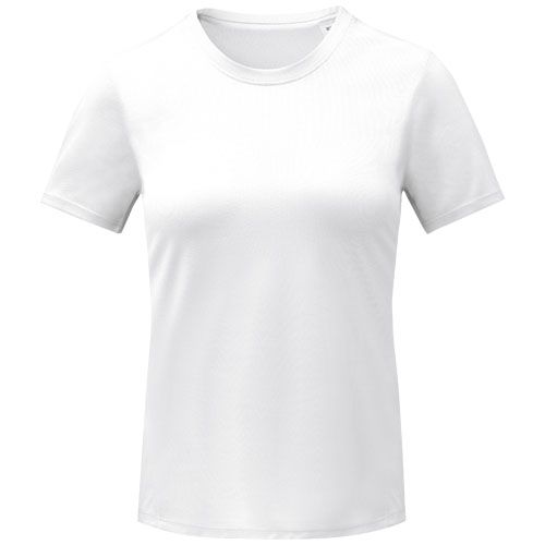 white Camiseta Cool fit de manga corta para mujer de 105 g/m² Kratos