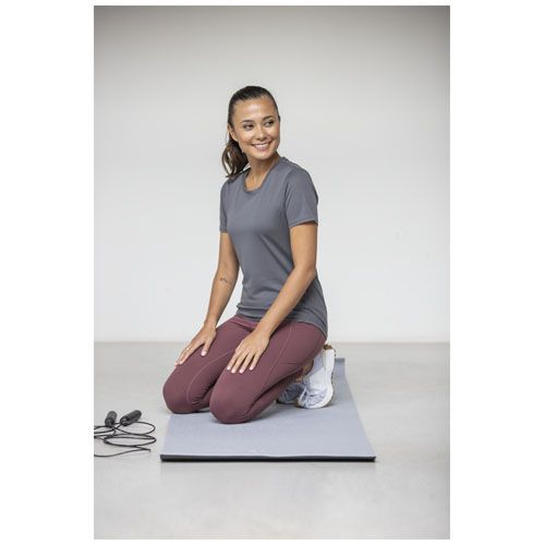 white Camiseta Cool fit de manga corta para mujer de 105 g/m² Kratos