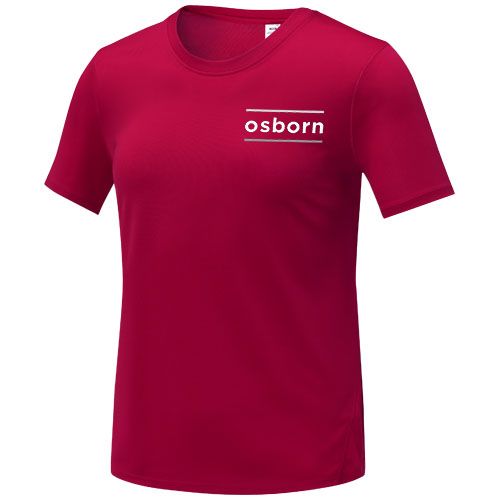 red Camiseta Cool fit de manga corta para mujer de 105 g/m² Kratos
