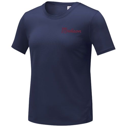 azul marino Camiseta Cool fit de manga corta para mujer de 105 g/m² Kratos