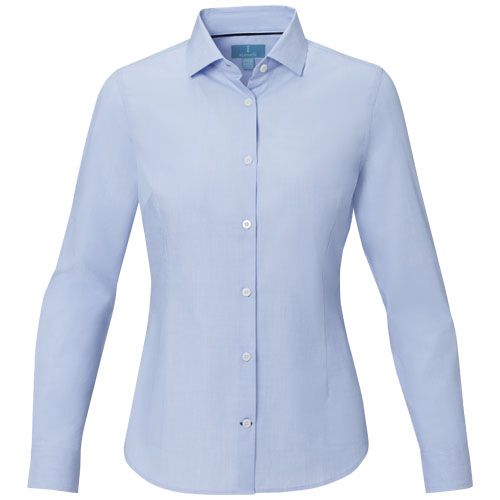 Camisa orgánica de manga larga para mujer