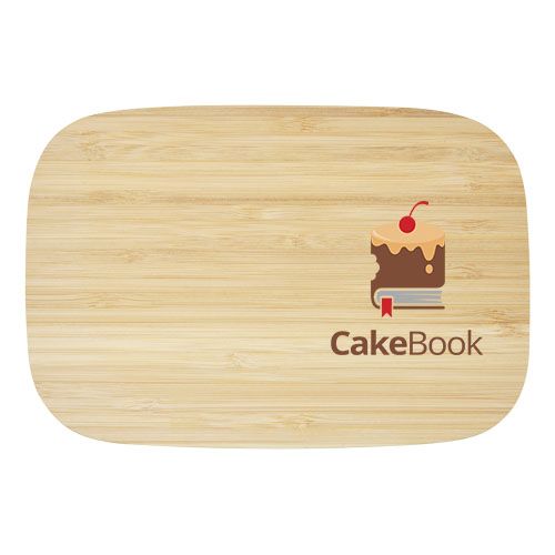 Fiambrera de 700 ml en acero inoxidable con tapa de bambú 