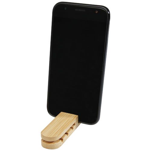 Organizador de cables de bambú 