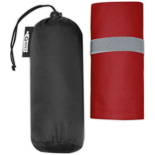 red Toalla ultraligera y de secado rápido de PET reciclado 130 x 80 cm