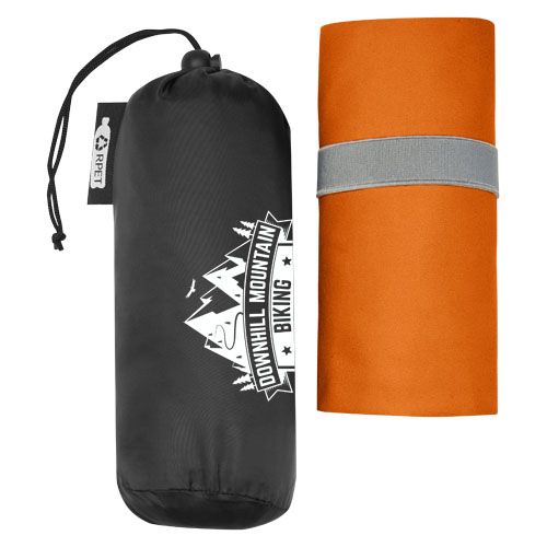 Toalla ultraligera y de secado rápido de PET reciclado 130 x 80 cm 