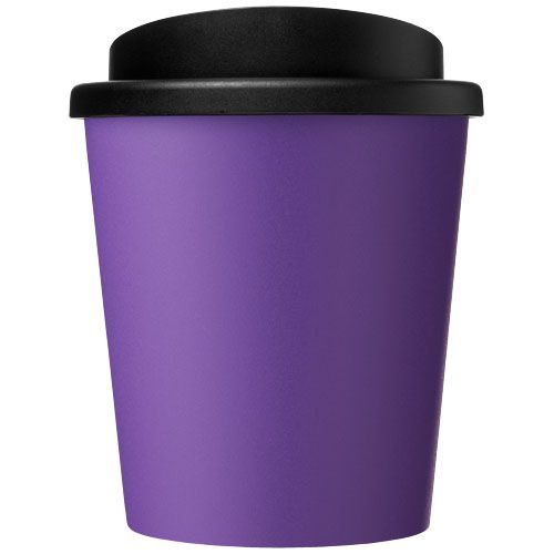 morado/negro Americano® Vaso térmico de 250 ml reciclado