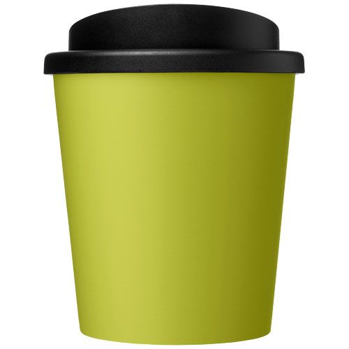 verde lima/negro Americano® Vaso térmico de 250 ml reciclado
