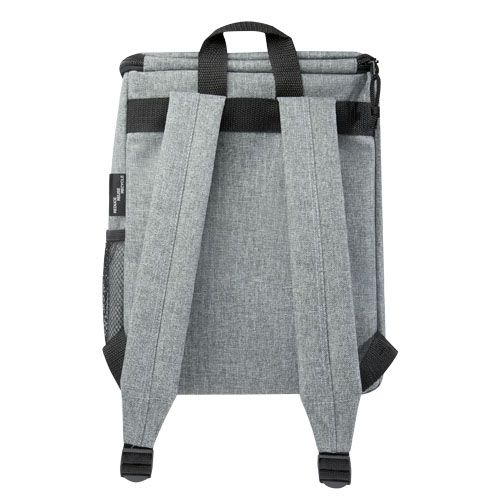 gris chiné Mochila isotérmica en PET reciclado GRS