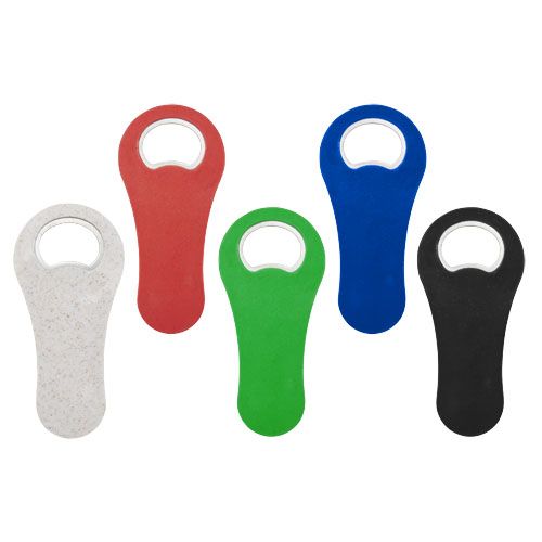 white Abrebotellas de paja de trigo