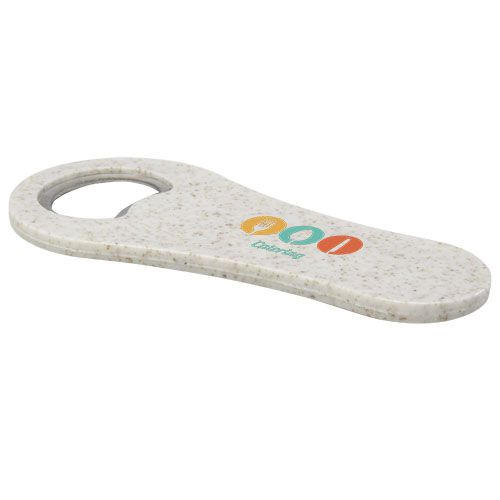 white Abrebotellas de paja de trigo