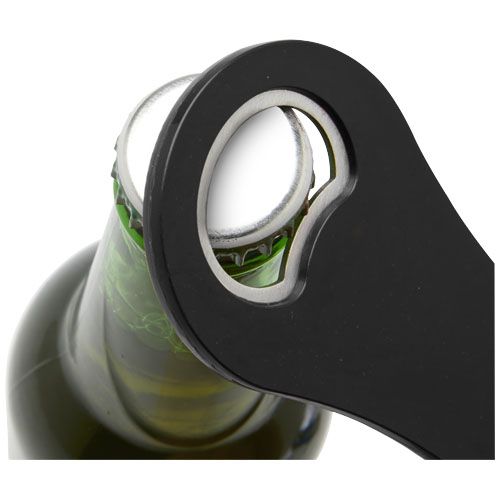 black Abrebotellas de paja de trigo