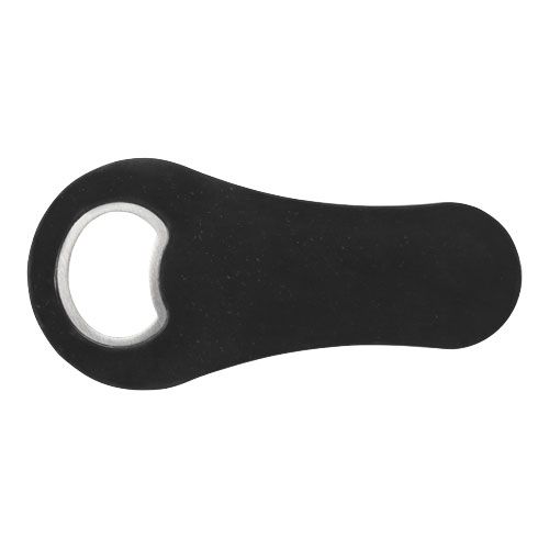 black Abrebotellas de paja de trigo