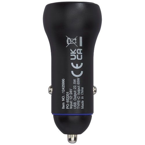 Chargeur de voiture Pilot double USB-C/USB-A de 55 W - 6