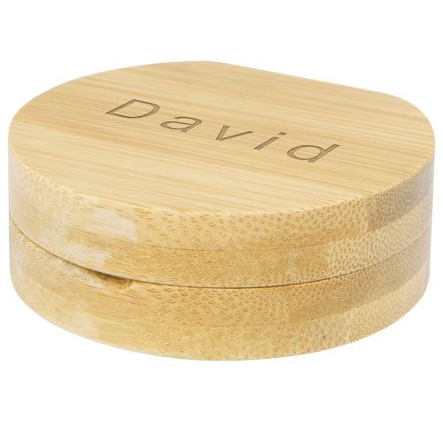 Espejo de bolsillo de bambú 