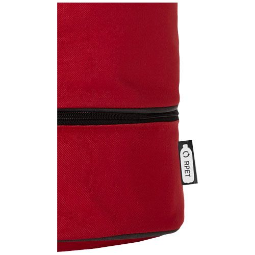 red Bolsa de lona de marinero de plástico reciclado 35L