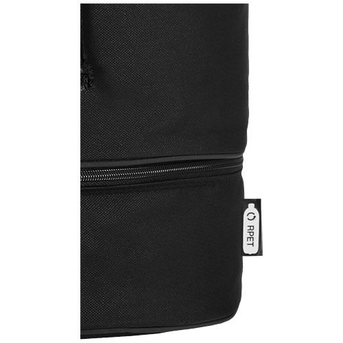 black Bolsa de lona de marinero de plástico reciclado 35L