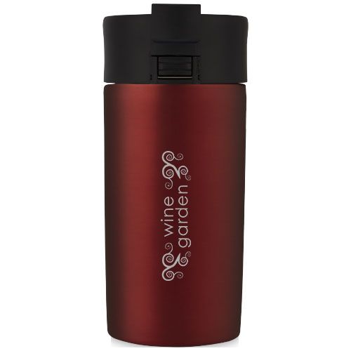 red Vaso con aislamiento al vacío de cobre de 330 ml